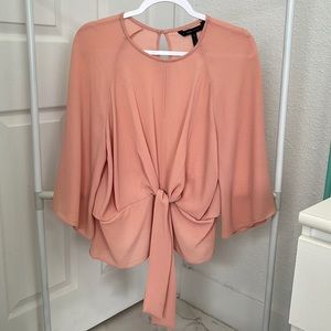 Bcbgmaxaria peach blouse